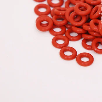 30шт диаметр провода 2 мм красное силиконовое уплотнительное кольцо наружная водонепроницаемая изоляционная резинка 23 мм-30 мм наружный диаметр