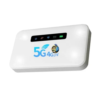4G Мобильный Wi-Fi маршрутизатор CAT4 150 МБИТ/с LAN + RJ45 4G Lte Беспроводной Портативный Мини-карманный светодиодный Wi-Fi маршрутизатор со слотом для SIM-карты