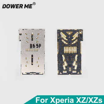 Dower Me Micro Sd Карта + Держатель Для Чтения SIM-карт Разъем Для Sony Xperia XZ XZS F8331 F8332 G8231 G8232 SO-03J 01J SOV345