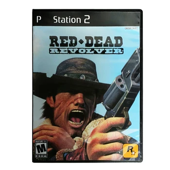 PS2 Red Dead Revolver С диском для ручного копирования, игровая консоль для разблокировки Station 2, Ретро Оптический драйвер, Ретро Запчасти для игровых автоматов