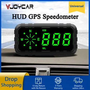 Vjoycar 2022 Новый C3010 GPS Спидометр, цифровой дисплей скорости автомобиля, Компас, Сигнализация превышения скорости, Универсальный для велосипеда, мотоцикла, грузовика