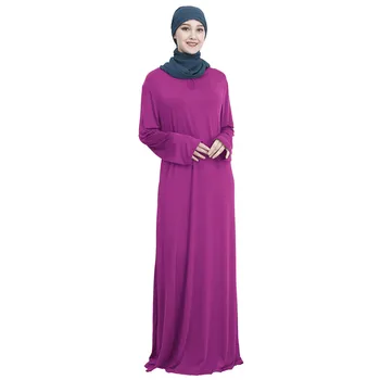 Абая Высокое Качество Нида Скромное Платье Мода Мусульманский Ид Рамадан Исламская Одежда Женщины Плюс Размер Рамадан Халат С Длинным Рукавом Халат