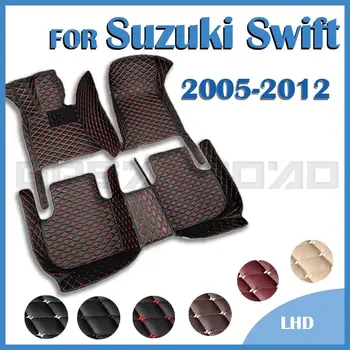 Автомобильные коврики для Changan-Suzuki swift 2005-2012 2006 2007 Пользовательские автоматические Накладки для ног автомобильные ковровые покрытия Аксессуары Для Интерьера