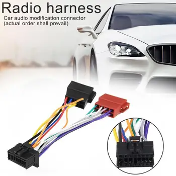 Автомобильный Жгут проводов стерео радио ISO Radio Play Plug Автоматический адаптер Жгут проводов для ткацкого станка W3P4