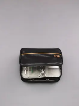 Большая портативная многофункциональная дорожная цифровая сумка в простом стиле для мобильного телефона, гарнитуры, U-диска, зарядного устройства, наружного кошелька