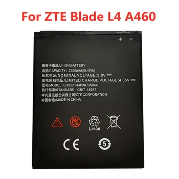 Высококачественный 2200 мАч Li3822T43P3h736044 Аккумулятор Для ZTE Blade L4 A460 Замена Аккумулятора Мобильного Телефона Батареи