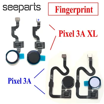 Для Google Pixel 3a Гибкий кабель для отпечатков пальцев Сенсор Touch ID Кнопка Home Гибкий кабель для Google Pixel 3a XL гибкий кабель для отпечатков пальцев