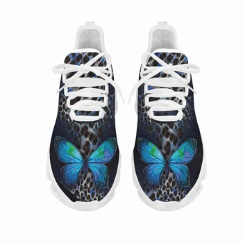 Женские кроссовки HOMDOW фирменного дизайна, белая повседневная обувь, обувь на плоской подошве с текстурным принтом растений, цветов и животных