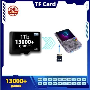 Игровая карта TF Для Anbernic RG405V 1T 512G Memory PS2 PSP PS1 NGC 3DS Классические Ретро-Игры портативный КПК 13000+ игр