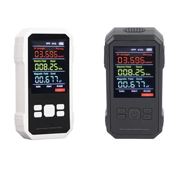 Измеритель ЭДС, ручной цифровой ЖК-детектор ЭДС для домашних проверок ЭДС, офиса, улицы и охоты за привидениями