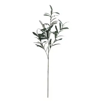 Имитация Оливковой ветви с 4 Вилками, Искусственные растения для кофейни, Свадебные Украшения для дома, цветочные композиции, Реквизит для фотосъемки