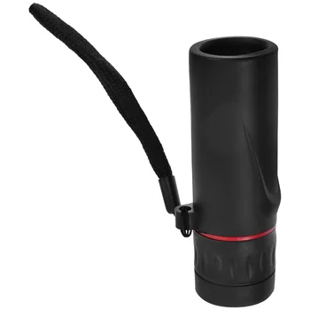 Карманный мини-монокуляр 10x25 с зум-фокусом, оптический охотничий туристический прицел (черный)