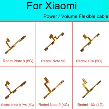 Клавиша Отключения Звука Для Включения Выключения Громкости Питания Xiaomi Redmi Note9 Note 9 9S Pro 10X 4G 5G Гибкий Кабель
