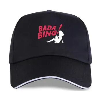Новая Мужская модная бейсболка Bada Bing The Sopranos, Летняя Уютная Дышащая Кепка с забавным Принтом Для мужчин