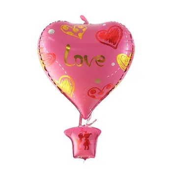 Новое украшение для детского дня рождения воздушным шаром, Фестиваль воздушных шаров из алюминиевой фольги, День Святого Валентина, Свадебный декор