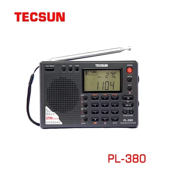 Новый Tecsun PL-380 DSP PLL FM MW SW LW Цифровое Стереоприемное Радио Мирового Диапазона Портативный Полнодиапазонный Стереоприемник Малого Размера