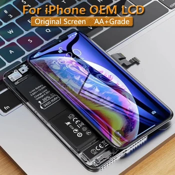 Оптовая продажа OEM-дисплея В Сборе Для iPhone 6 6s 7 8 Plus X XS XR 11 12 13 Mini 14 Pro Max LCD Оригинального Цвета AAA + ++ Класс