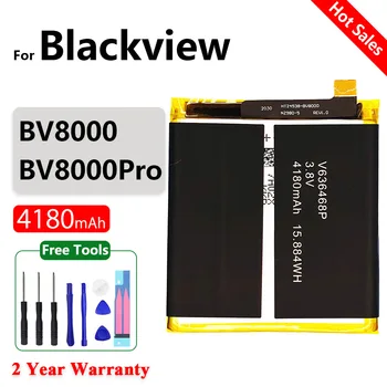 Оригинальный НОВЫЙ Аккумулятор 4180 мАч Для Blackview BV8000 Водонепроницаемый Смарт-Мобильный Телефон литий-ионный Аккумулятор Для Blackview BV8000 PRO + Инструменты