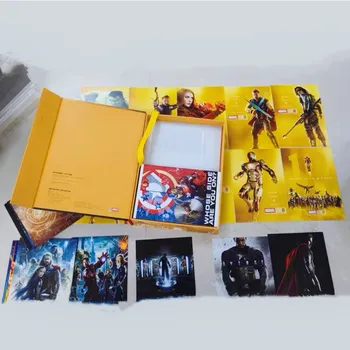 Подарочная Коробка Marvel Peripheral на 10-Ю Годовщину Железный Человек Тор Капитан Америка Плакат Доктор Стрэндж Коллекция Открыток Праздничный Подарок