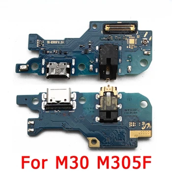 Порт для зарядки Samsung Galaxy M30, плата для зарядки M30, USB-штекер, док-станция для печатной платы, гибкие запасные части для замены