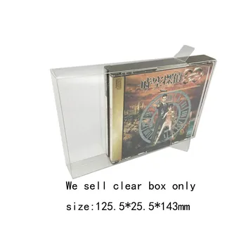 Прозрачная коробка для PS1 /Dreamcast DC /Saturn SS 3CD 4CD игровая карта пластиковая коробка для хранения коллекции защитных средств для домашних ЖИВОТНЫХ