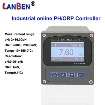 Промышленный онлайн-Измеритель pH ORP Высокоточный Измеритель pH ORP Contoller С Датчиками Для Анализа и Мониторинга Количества воды