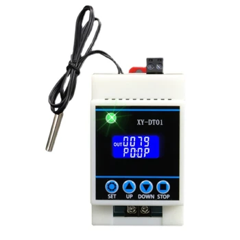 Регулятор температуры Y1UB ЖК-дисплей Цифровой термостат Поддержка высокотемпературного контроллера 18B20 Professional