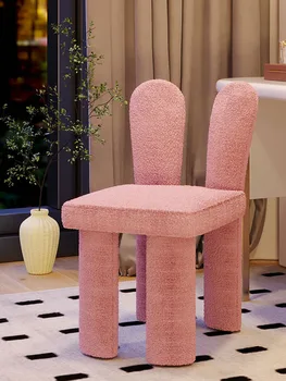 Роскошное Дизайнерское кресло для макияжа Мебель Гостиная Индивидуальная спинка кресла Стул для маникюра Спальня Компьютерный комод Стулья