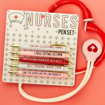 Ручки для медсестер, новые шариковые ручки для письма, канцелярские принадлежности для школы и офиса