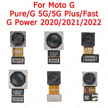 Селфи Камера Заднего Вида Для Motorola Moto G 5G Plus Pure Fast Power Вид Сзади Замена Модуля Фронтальной Камеры Запасные Части Flex