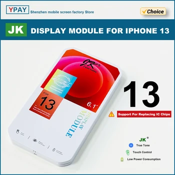 Серия JK для iPhone 13 ЖК-дисплей, сенсорный экран, дигитайзер в сборе, запасные части без битых пикселей, TRUE TONE для iphone 13 LCD