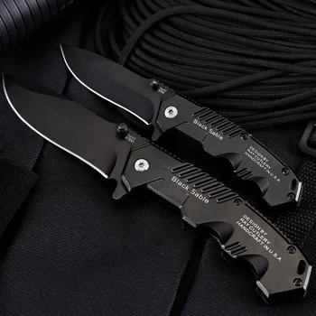 Складной Нож Тактические Ножи Для Выживания Охота Кемпинг Самооборона Многофункциональный Военный Нож Для Выживания Карманные Ножи Для Мужчин