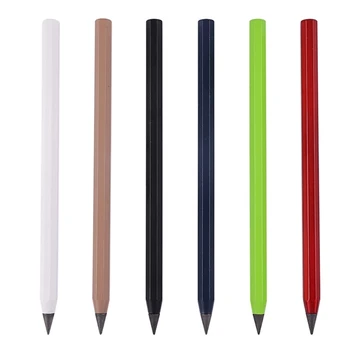 Стираемый Карандаш Металлическая ручка без чернил Для домашнего офиса Школьные Принадлежности для Детей взрослых