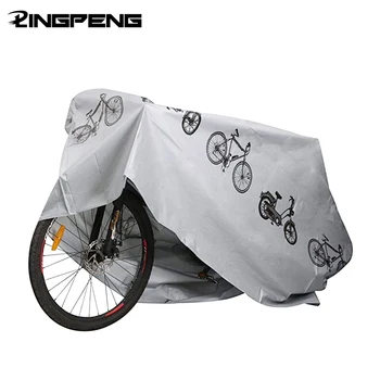 УФ-защитная крышка, пылезащитный чехол для велосипеда, непромокаемый наружный серый для велосипеда, для езды на велосипеде в помещении и на открытом воздухе